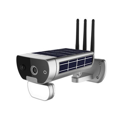 INOX WIFI Solar Power IP Camera Ultra-Low-Power Sound-Light Alarm Camera  PIR+Microware Double Sensor 143 Degree Wide Viewing Angle